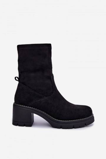Botins femininos na cor preta Meldrenelle 2