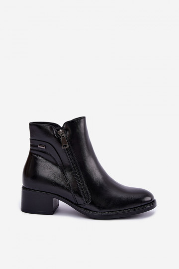 Botins pretos forrados Merseline 2