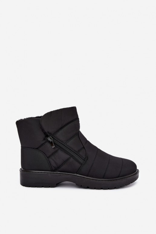 botas de neve masculinas na cor preta Tai turilric