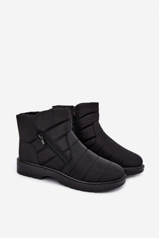 botas de neve masculinas na cor preta Tai turilric