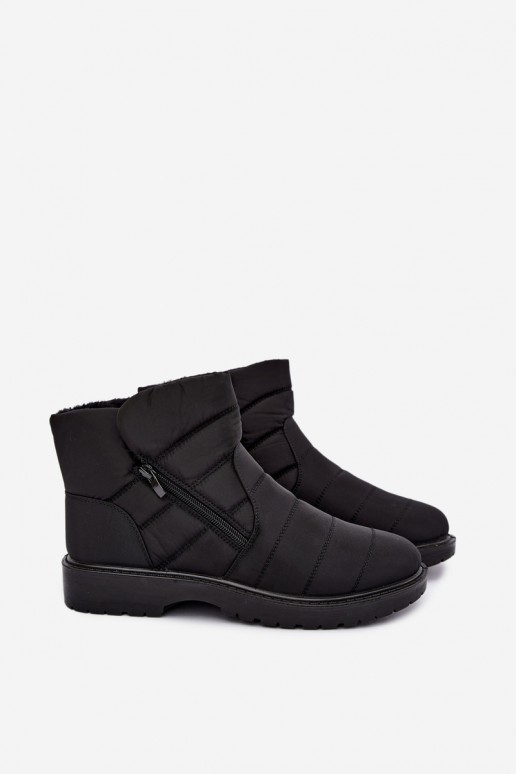 botas de neve masculinas na cor preta Tai turilric