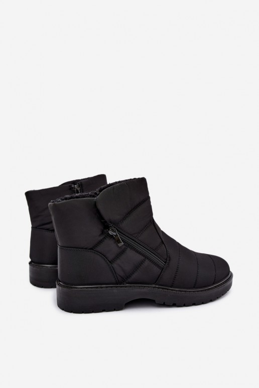 botas de neve masculinas na cor preta Tai turilric
