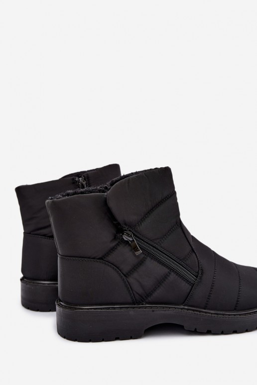 botas de neve masculinas na cor preta Tai turilric