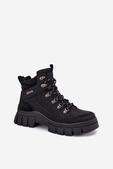 sapatos isolados femininos Lee Cooper LCJ-26-31-4580 na cor preta