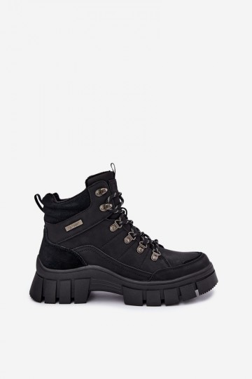 sapatos isolados femininos Lee Cooper LCJ-26-31-4580 na cor preta 2