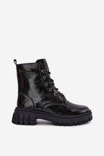 botins de trabalho isolados Lee Cooper LCJ-26-16-4696 na cor preta 2