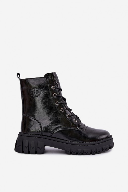 botins de trabalho isolados Lee Cooper LCJ-26-16-4696 na cor preta