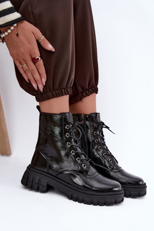 botins de trabalho isolados Lee Cooper LCJ-26-16-4696 na cor preta