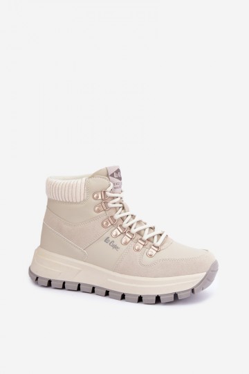 sapatos isolados femininos Lee Cooper LCJ-26-03-4525 na cor cinza