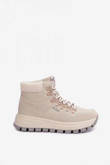 sapatos isolados femininos Lee Cooper LCJ-26-03-4525 na cor cinza 2