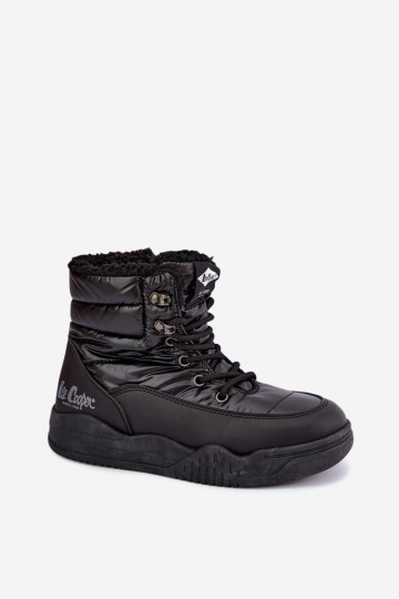 botas de neve com atacadores Lee Cooper LCJ-44-4562 na cor preta