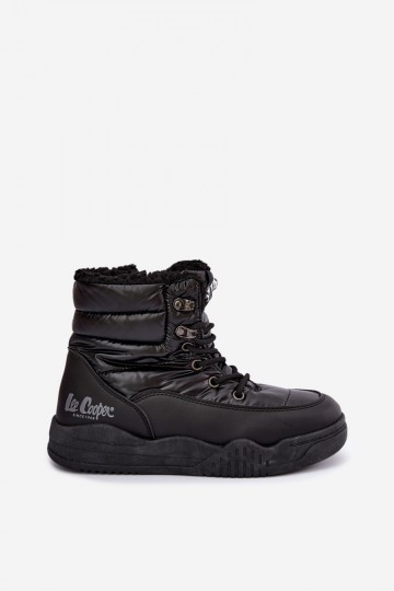 botas de neve com atacadores Lee Cooper LCJ-44-4562 na cor preta 2