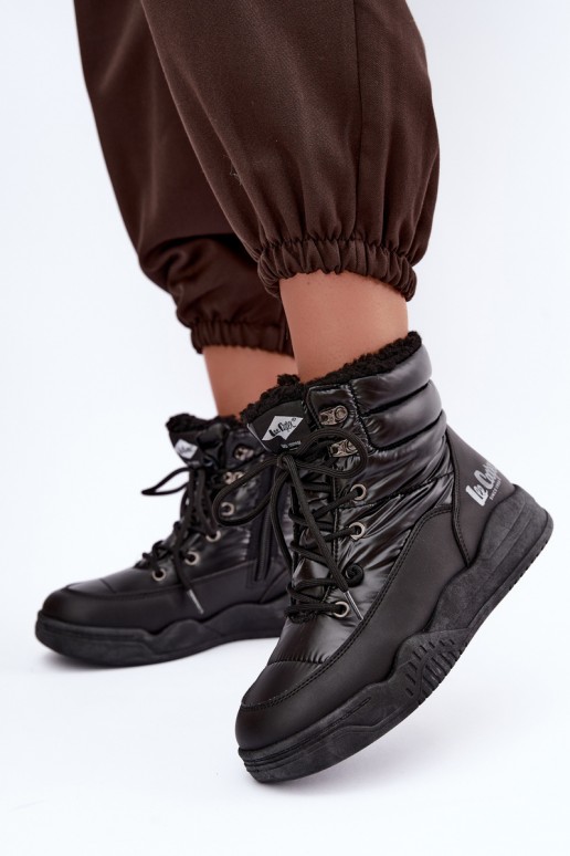 botas de neve com atacadores Lee Cooper LCJ-44-4562 na cor preta