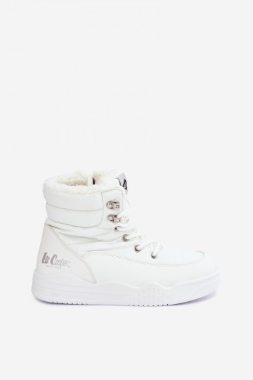 botas de neve com atacadores Lee Cooper LCJ-44-4563 na cor branca 2