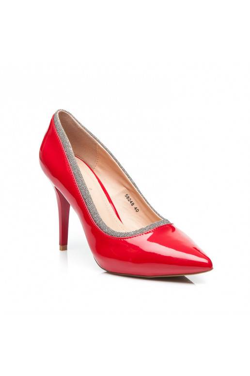 Sapatos vermelhos GLOSSY 58248R / S1-35P
