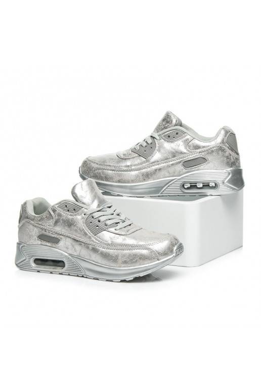 Sportiniai masyvūs sidabrinai batai 1-7S  - 4