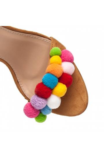 Rudos Sergio Todzi basutės su spalvotomis detalėmis L977C  - 1 2