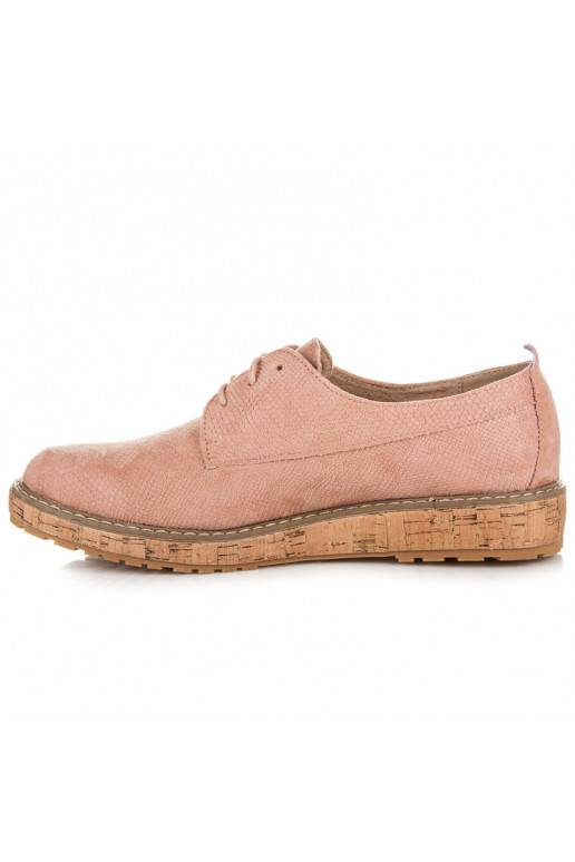 Sapatos rosas VICES com solas de cortiça 7152-20P