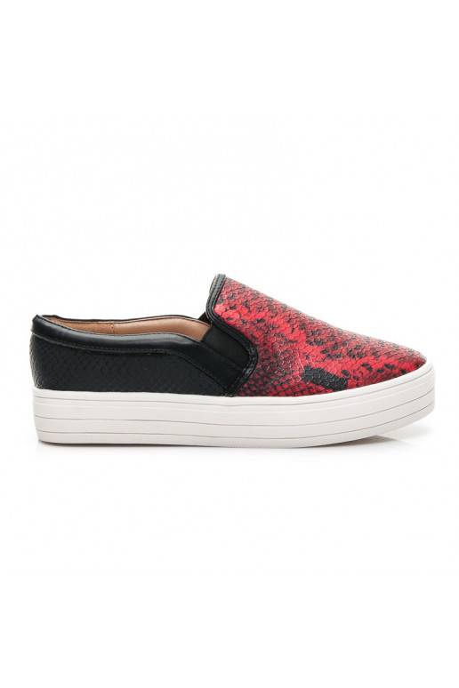 Sapatos Slip On de sola grossa Q33-19R /S1-2P