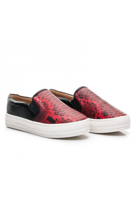 Sapatos Slip On de sola grossa Q33-19R /S1-2P