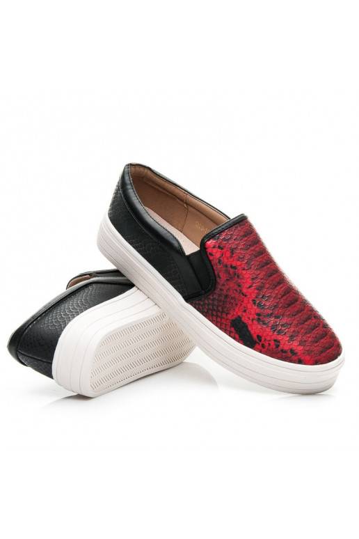 Sapatos Slip On de sola grossa Q33-19R /S1-2P