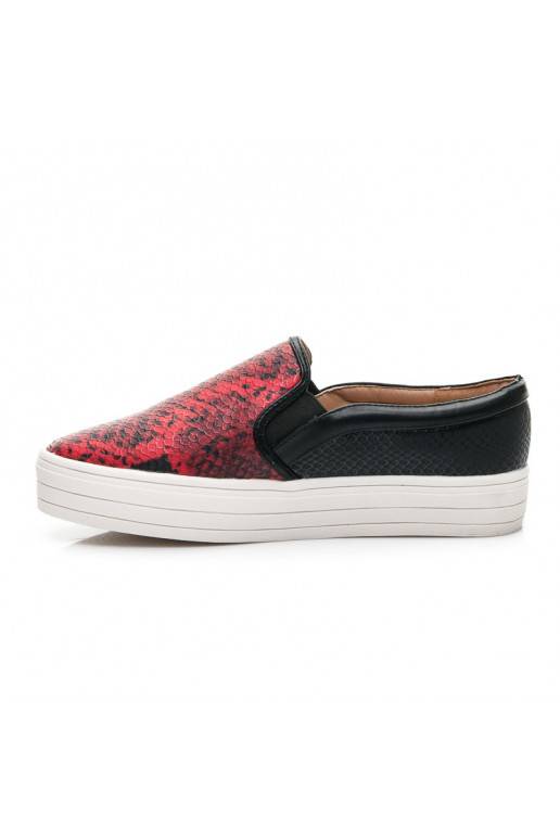 Sapatos Slip On de sola grossa Q33-19R /S1-2P