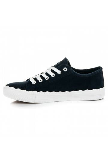 Tênis com cadarço azul escuro AB-174DK.BL 2