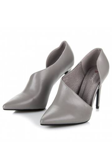 Sapatos assimétricos exclusivos cinza claro da Seastar C82L.G