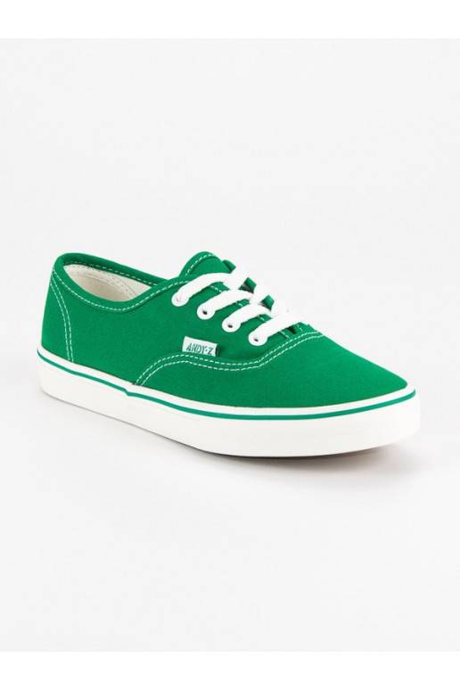 Sapatos de lazer femininos verdes Andy Z A8865GR
