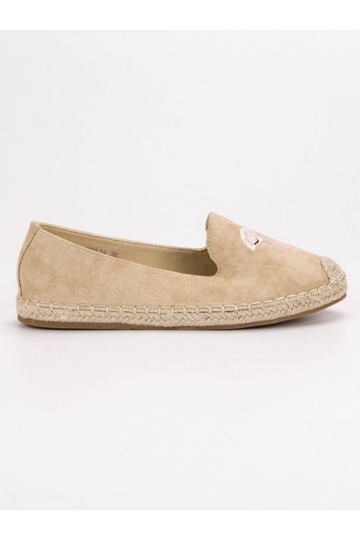 espadrilės su flamingais VICES 1202-14BE  - 5 espadrilės su flamingais VICES 1202-14BE  - 5