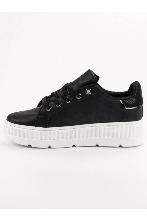 Sapatos plataforma pretos