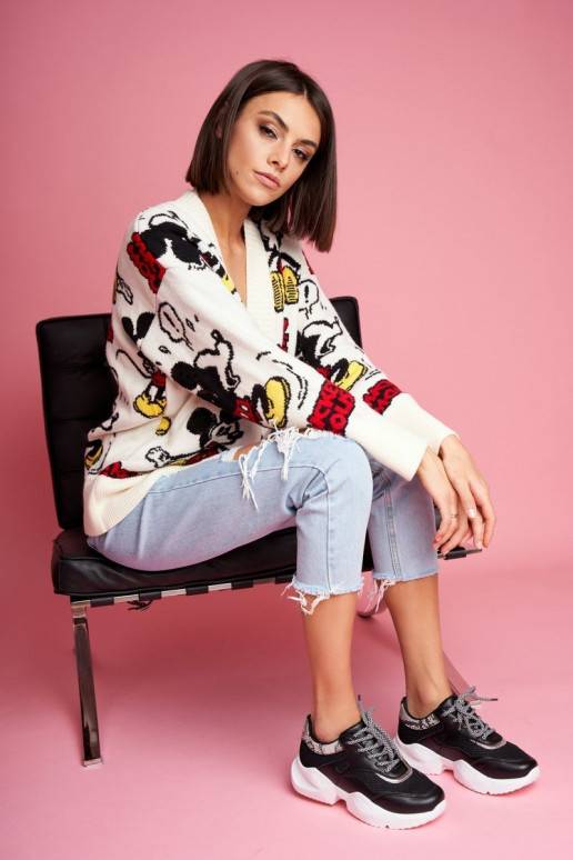 Sapatos esportivos com imitação de... Sapatos esportivos com imitação de...