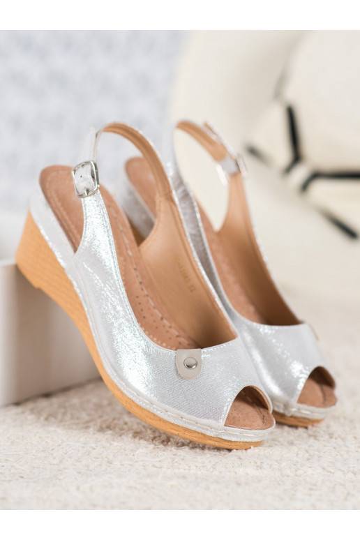 Sandália plataforma com brilho Sandália plataforma com brilho