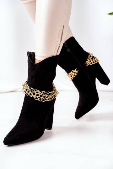 Botas aquecidas com salto... 2
