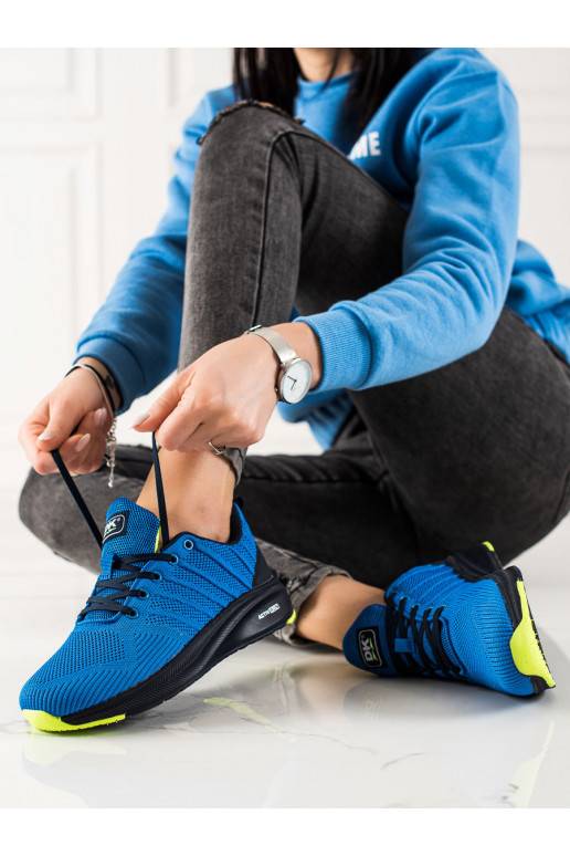 Calçado desportivo azul DK