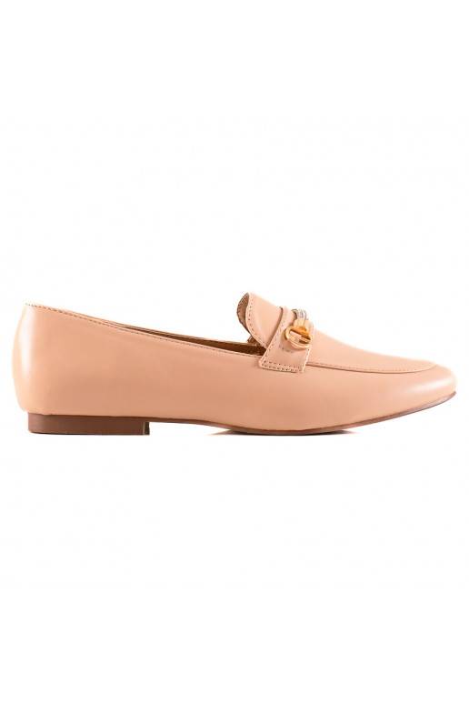 Mocassins de estilo elegante com ilhós brilhantes
