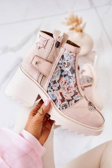 Botas bege 2
