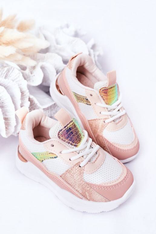 Tênis infantil rosa Game Time