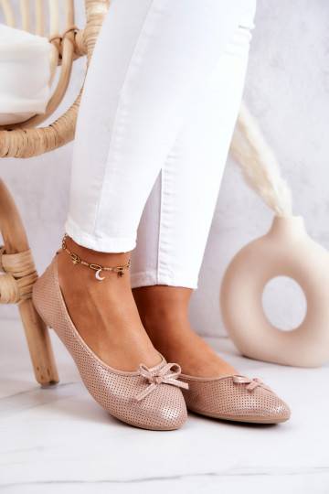 Bailarinas modelo clássico Fimme na cor rosa