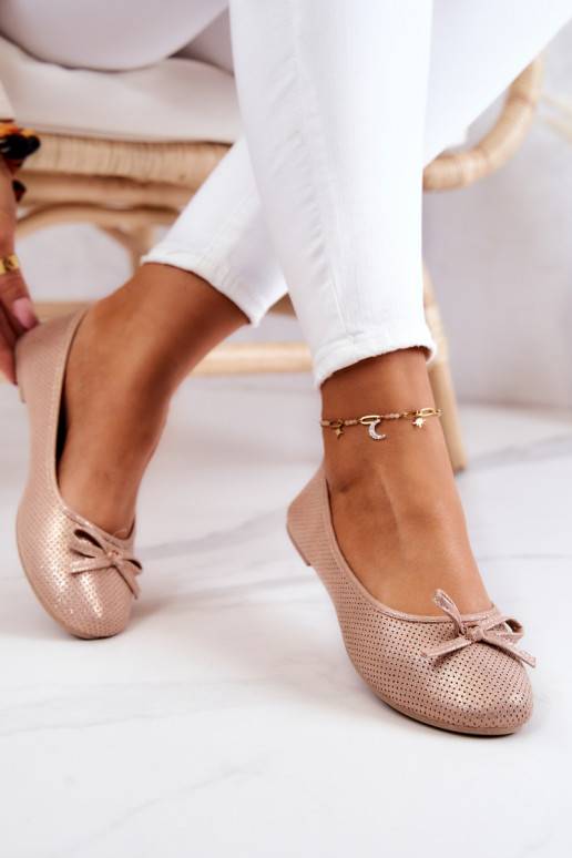 Bailarinas modelo clássico Fimme na cor rosa