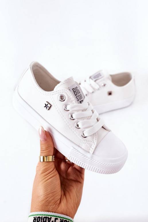 Calçado infantil de lazer branco da BIG STAR