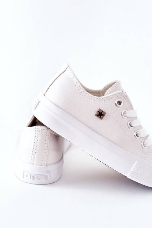 Calçado infantil de lazer branco da BIG STAR