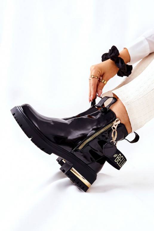 Botins modelo clássico Lorie com... Botins modelo clássico Lorie com...