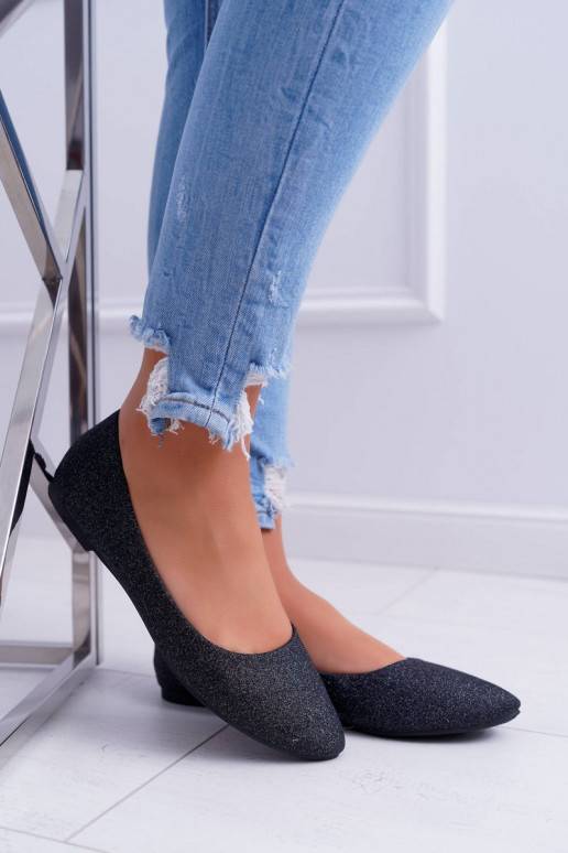 Bailarinas brilhantes em Tiffy preto