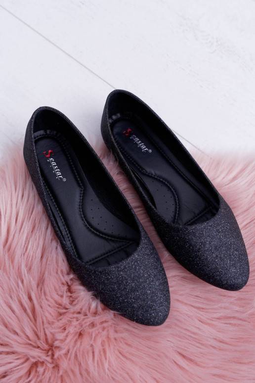 Bailarinas brilhantes em Tiffy preto