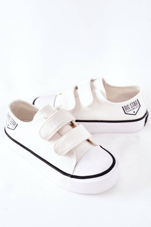 Calçado infantil de lazer com fechos...