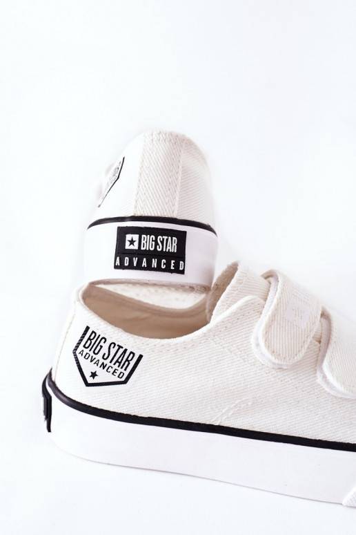 Calçado infantil de lazer com fechos...