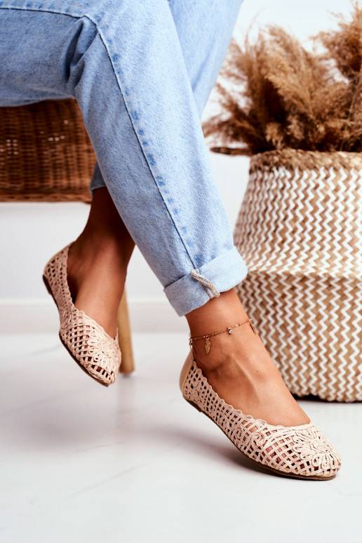 Lu Boo Ballerina bege com elementos... Lu Boo Ballerina bege com elementos...