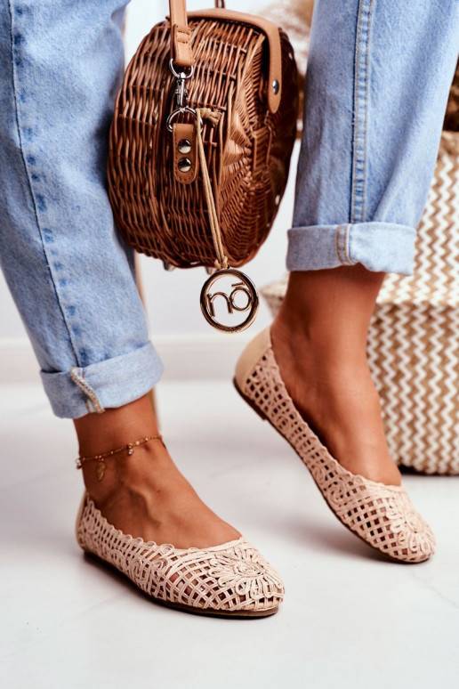 Lu Boo Ballerina bege com elementos... Lu Boo Ballerina bege com elementos...