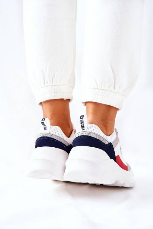 Tênis modelo sapatos Big Star cor branca Tênis modelo sapatos Big Star cor branca